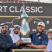 It was a good haul for Tyrrell Hatton in Dubai. (Waleed Zein/Anadolu via Getty Images)