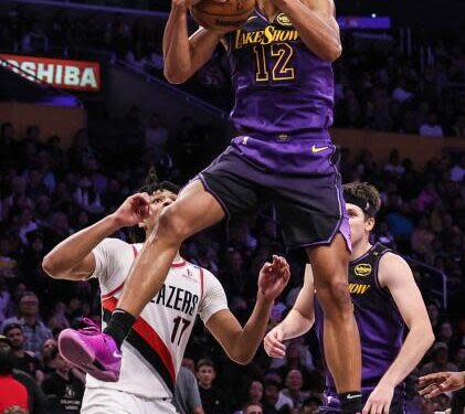 Los Angeles, CA, Thursday, January 2, 2025 - Los Angeles Lakers guard Max Christie.