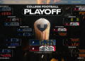 Who will win the first iteration of the 12-team College Football Playoff on Monday night? (Yahoo Sports illustration)