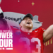 Jack Sawyer of the Ohio State Buckeyes celebrates during the trophy ceremony after beating the Texas Longhorns 28-14 to win the Goodyear Cotton Bowl. (Photo by Ron Jenkins/Getty Images)