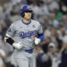 Shohei Ohtani #17 of the Los Angeles Dodgers