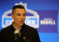 The Raiders fired general manager Tom Telesco after a losing season. (Photo by Stacy Revere/Getty Images)