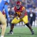 PASADENA, CALIFORNIA - NOVEMBER 23: Emmanuel Pregnon #70 of the USC Trojans.