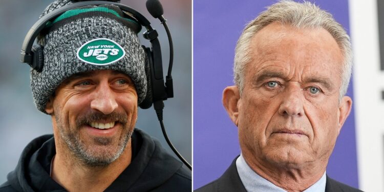 Aaron Rodgers and RFK Jr