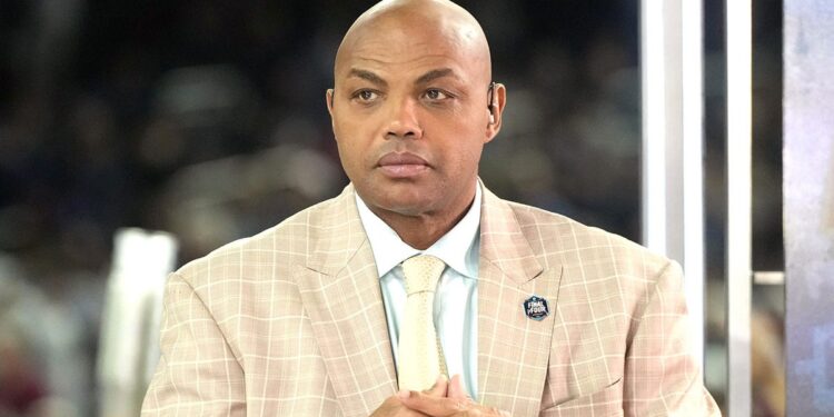 Charles Barkley looks on