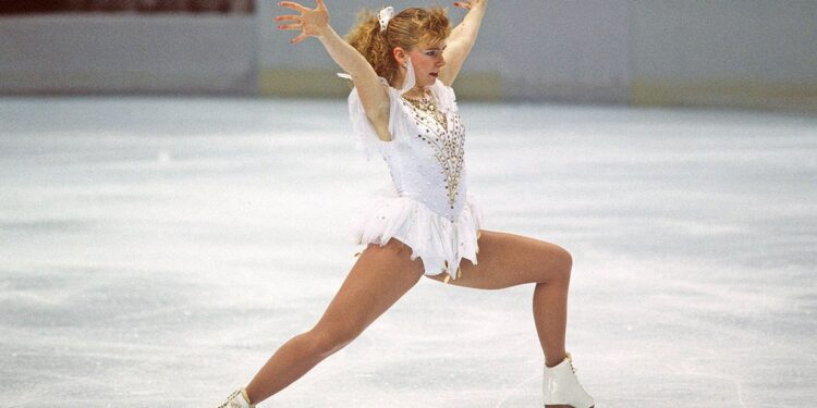 Figure skater Tonya Harding