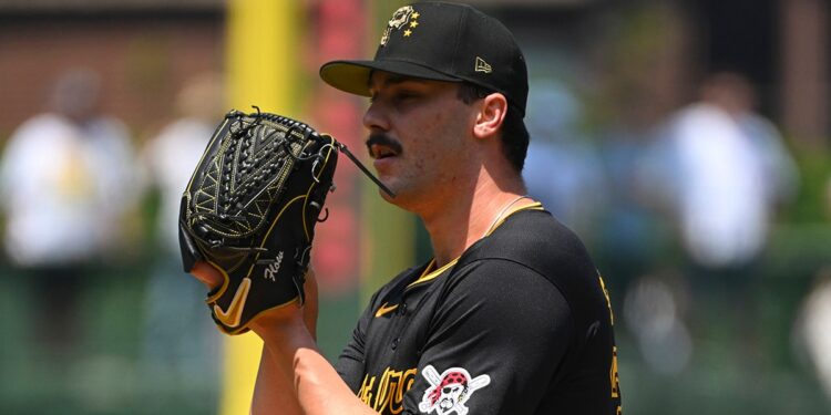 Paul Skenes looks to pitch