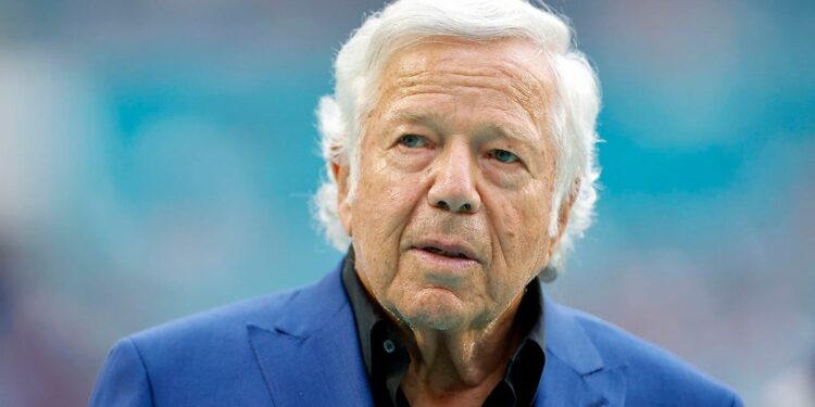 Robert Kraft in January 2022