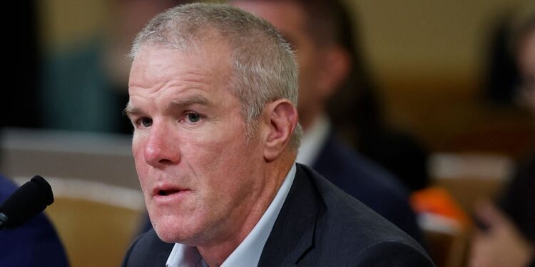 Brett Favre testifying