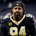 Cameron Jordan walks off field