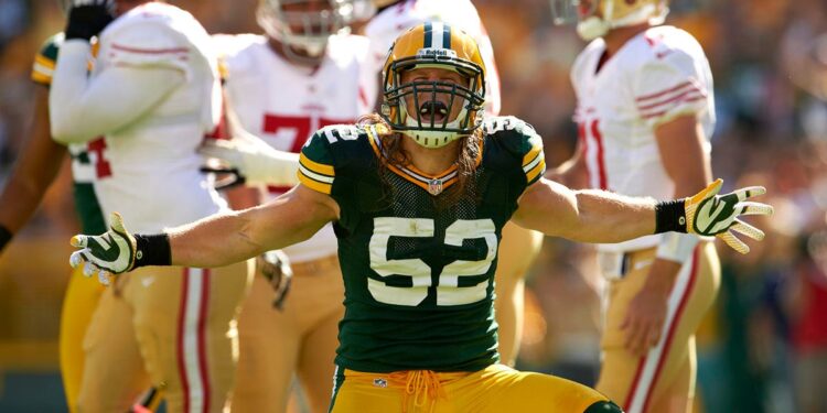 Clay Matthews celebrates