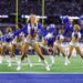 Cowboys cheerleaders perform