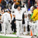 ARLINGTON, TEXAS - JANUARY 10: Head coach Steve Sarkisian of the Texas Longhorns during the Goodyear Cotton Bowl against the Ohio State Buckeyes at AT&T Stadium on January 10, 2025 in Arlington, Texas. (Photo by CFP/Getty Images)