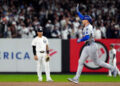 NEW YORK, NY - OCTOBER 29:  Freddie Freeman #5 of the Los Angeles Dodgers rounds the bases after hitting a two-run home run in the first inning during Game 4 of the 2024 World Series presented by Capital One between the Los Angeles Dodgers and the New York Yankees at Yankee Stadium on Tuesday, October 29, 2024 in New York, New York. (Photo by Daniel Shirey/MLB Photos via Getty Images)