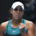 Madison Keys is on to the Australian Open quarterfinals after rallying past Elina Svitolina (Graham Denholm/Getty Images)