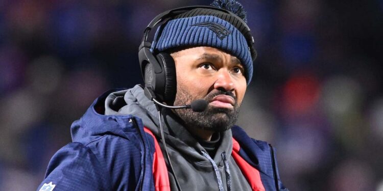 Jerod Mayo on the sideline