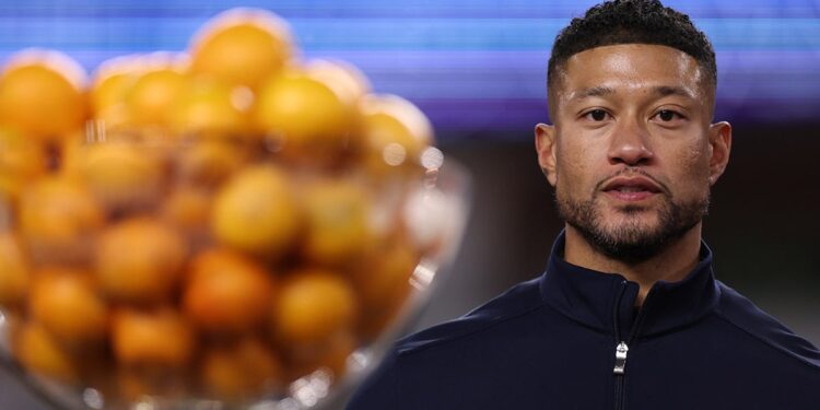 Marcus Freeman at the Orange Bowl