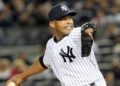 Mariano Rivera throws