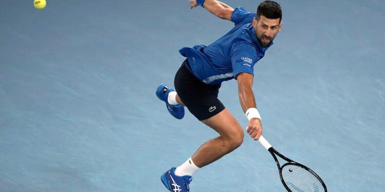 Novak Djokovic backhand