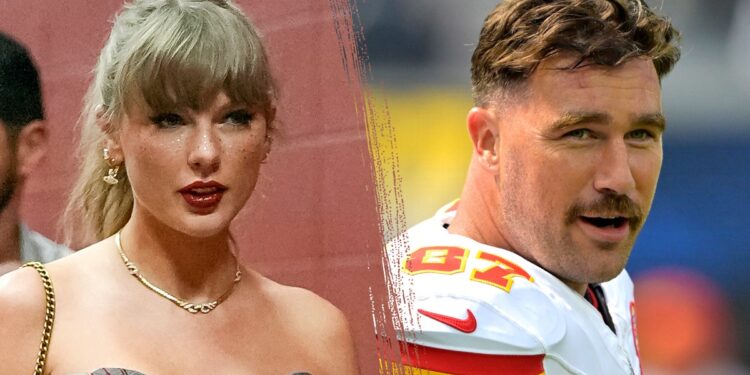 Taylor Swift and Travis Kelce