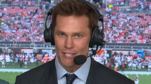 Tom Brady on his NFL broadcast debut