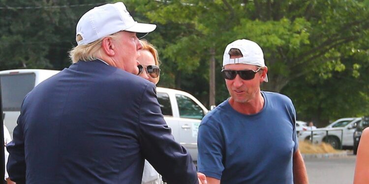 Trump and Gretzky