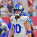 Sep 15, 2024; Glendale, Arizona, USA; Los Angeles Rams wide receiver Cooper Kupp (10) prior to a game against the Arizona Cardinals at State Farm Stadium. Mandatory Credit: Matt Kartozian-Imagn Images