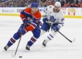 NHL: Toronto Maple Leafs at Edmonton Oilers