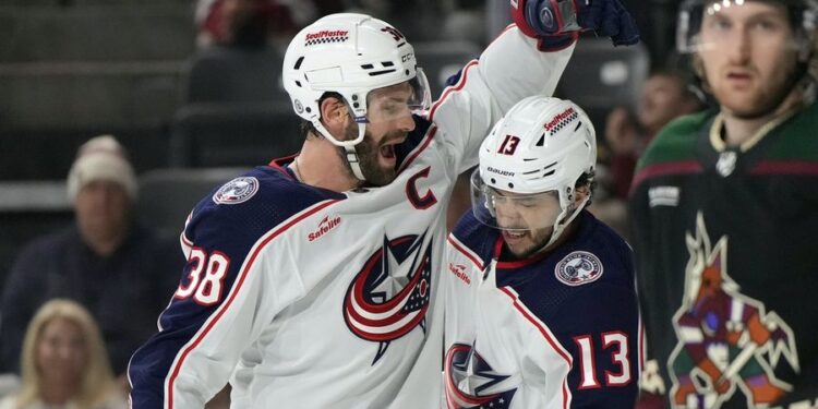 NHL: Columbus Blue Jackets at Arizona Coyotes