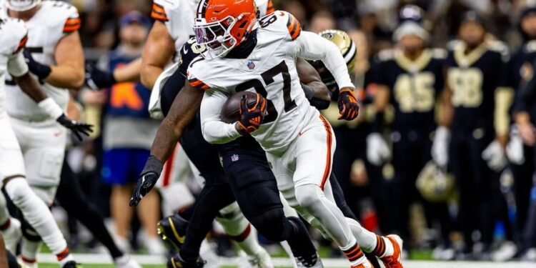 NFL: Cleveland Browns at New Orleans Saints