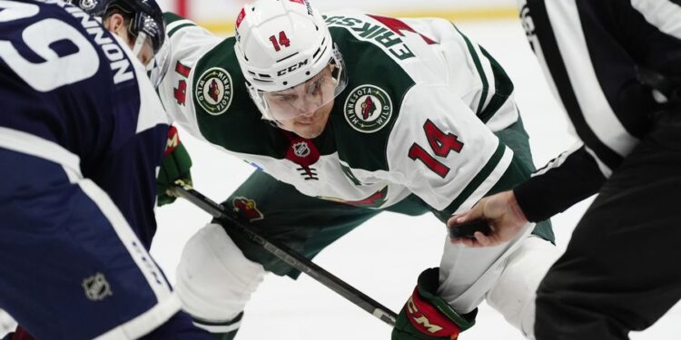 NHL: Minnesota Wild at Colorado Avalanche