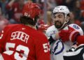 NHL: Tampa Bay Lightning at Detroit Red Wings