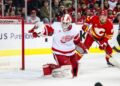 NHL: Detroit Red Wings at Calgary Flames