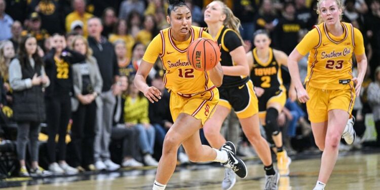 NCAA Womens Basketball: Southern California at Iowa