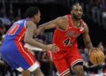 NBA: Chicago Bulls at Detroit Pistons