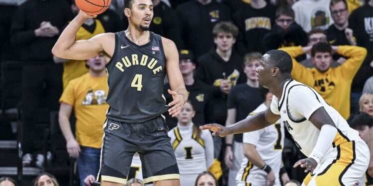 NCAA Basketball: Purdue at Iowa