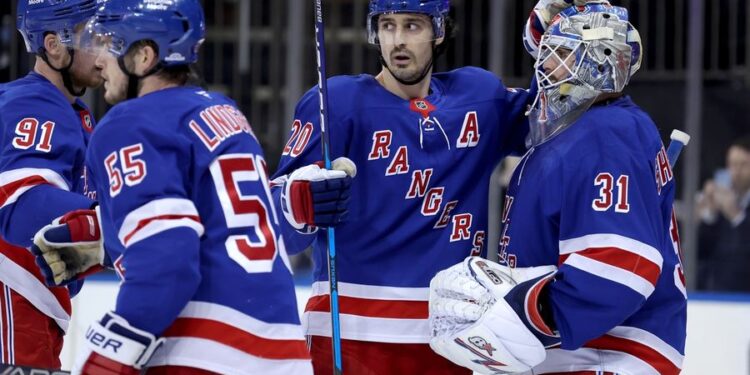 NHL: Boston Bruins at New York Rangers