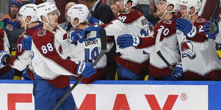 NHL: Colorado Avalanche at Edmonton Oilers