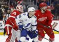 NHL: Tampa Bay Lightning at Detroit Red Wings