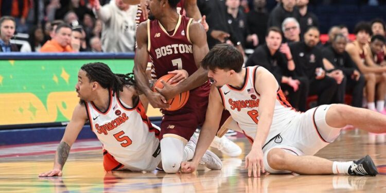 NCAA Basketball: Boston College at Syracuse