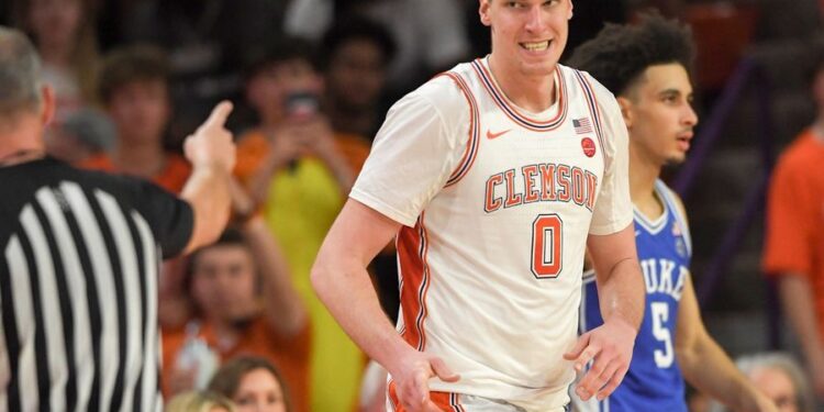 NCAA Basketball: Duke at Clemson