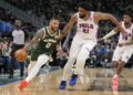 NBA: Philadelphia 76ers at Milwaukee Bucks