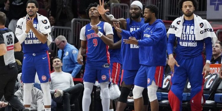 NBA: Detroit Pistons at Chicago Bulls