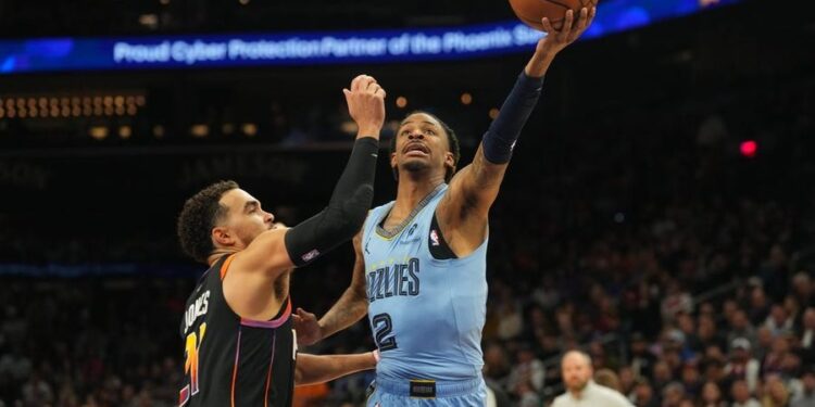 NBA: Memphis Grizzlies at Phoenix Suns