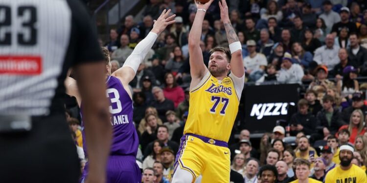 NBA: Los Angeles Lakers at Utah Jazz