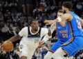 NBA: Oklahoma City Thunder at Minnesota Timberwolves