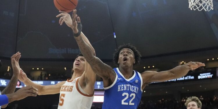 NCAA Basketball: Kentucky at Texas