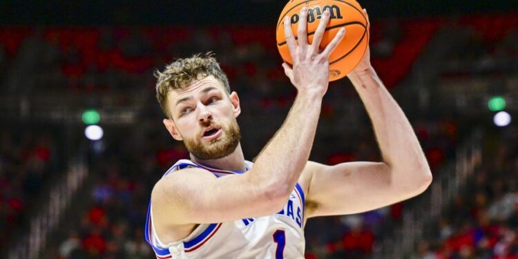 NCAA Basketball: Kansas at Utah