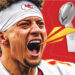 Patrick Mahomes was thinking about an unprecedented third straight Super Bowl title right as he was winning his second in a row. (Taylor Wilhelm/Yahoo Sports)