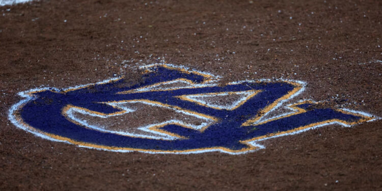 Cade Belyeu's home run helped Auburn beat Holy Cross in front of a record-crowd of 5,718 at the newly-renovated Plainsman Park. (Photo by Michael Wade/Icon Sportswire via Getty Images)